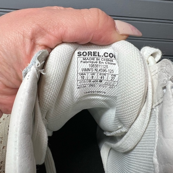 Sorel Out N About Dove Wedge Sneakers Ankle Bootie Boots Shoes Size 10 new - Picture 4 of 8